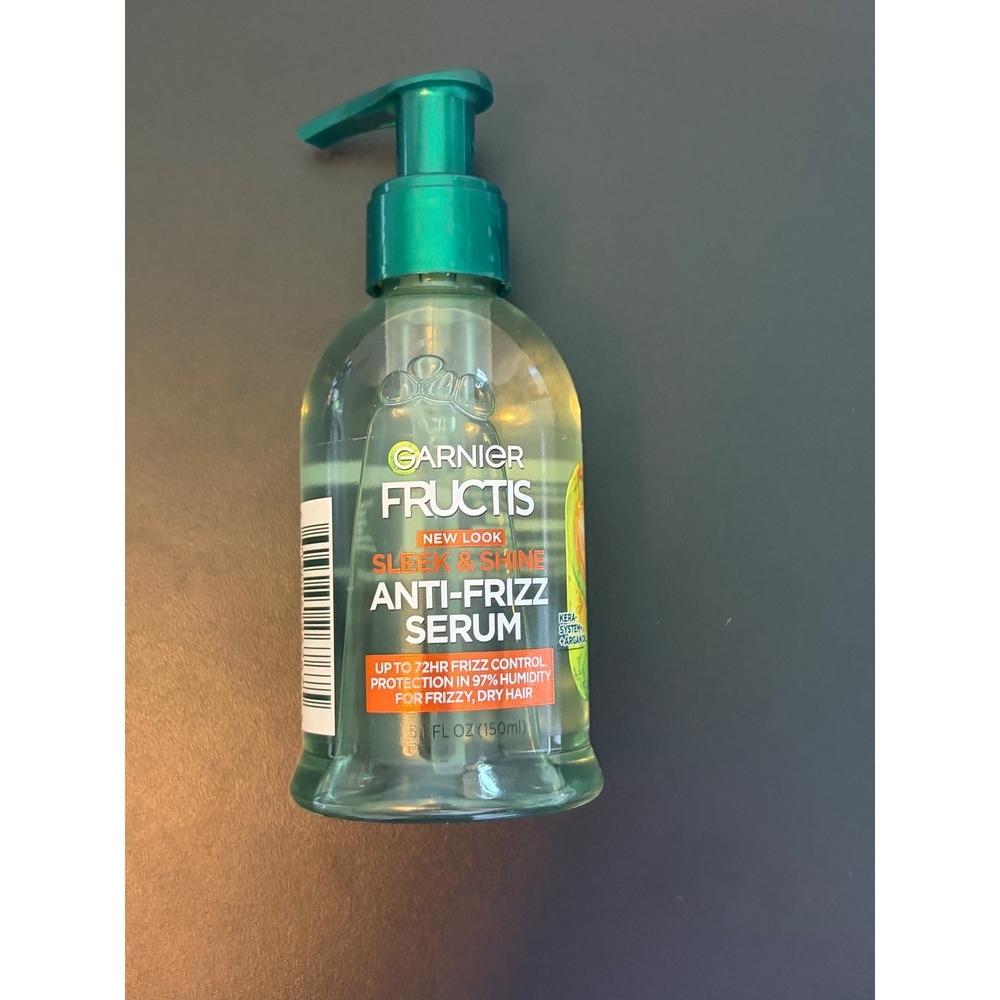 Garnier Fructis Sleek and Shine Anti-Frizz Serum 5.1 fl oz Argan Oil